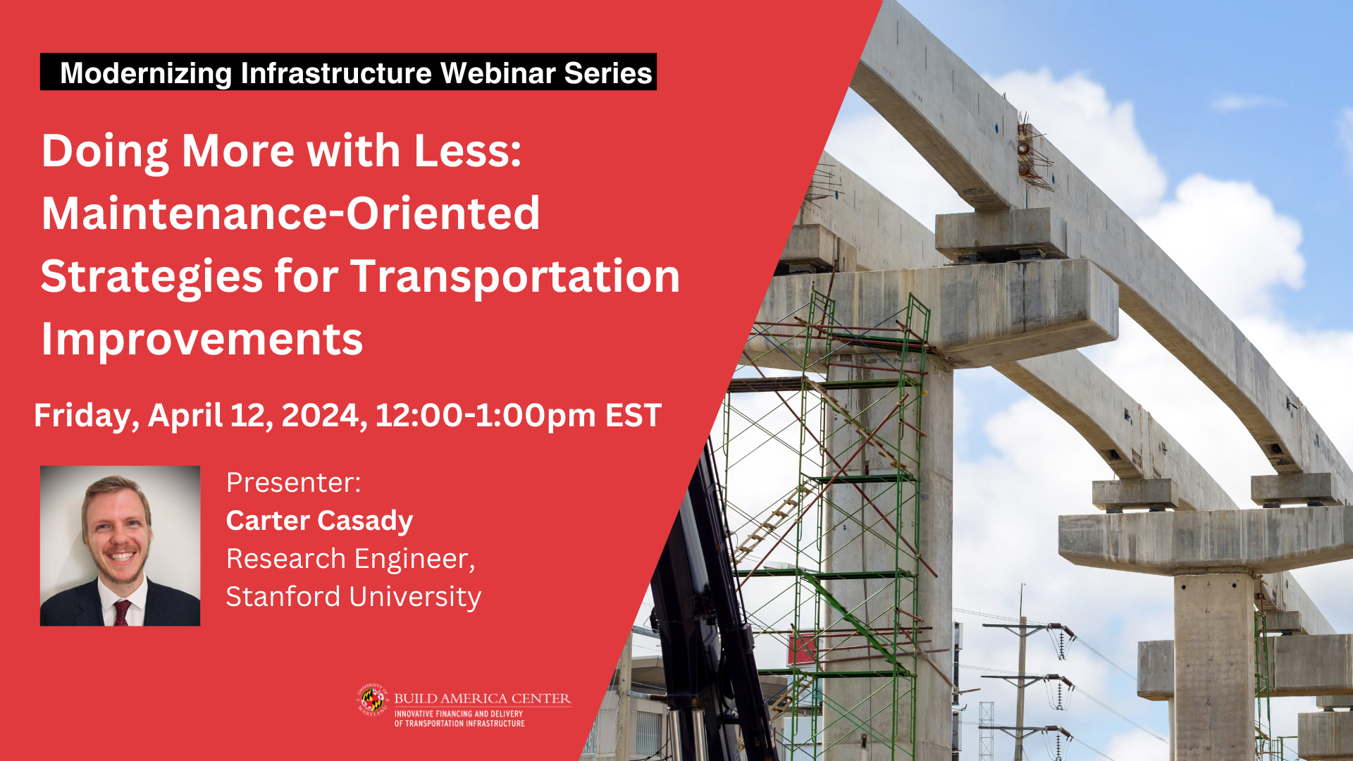 Modernizing Infrastructure Webinar Series – April 2024