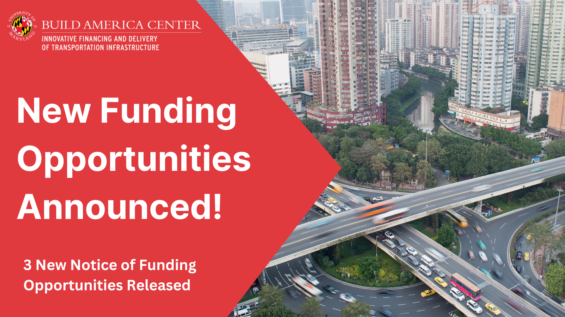 New Funding Opportunities Announced