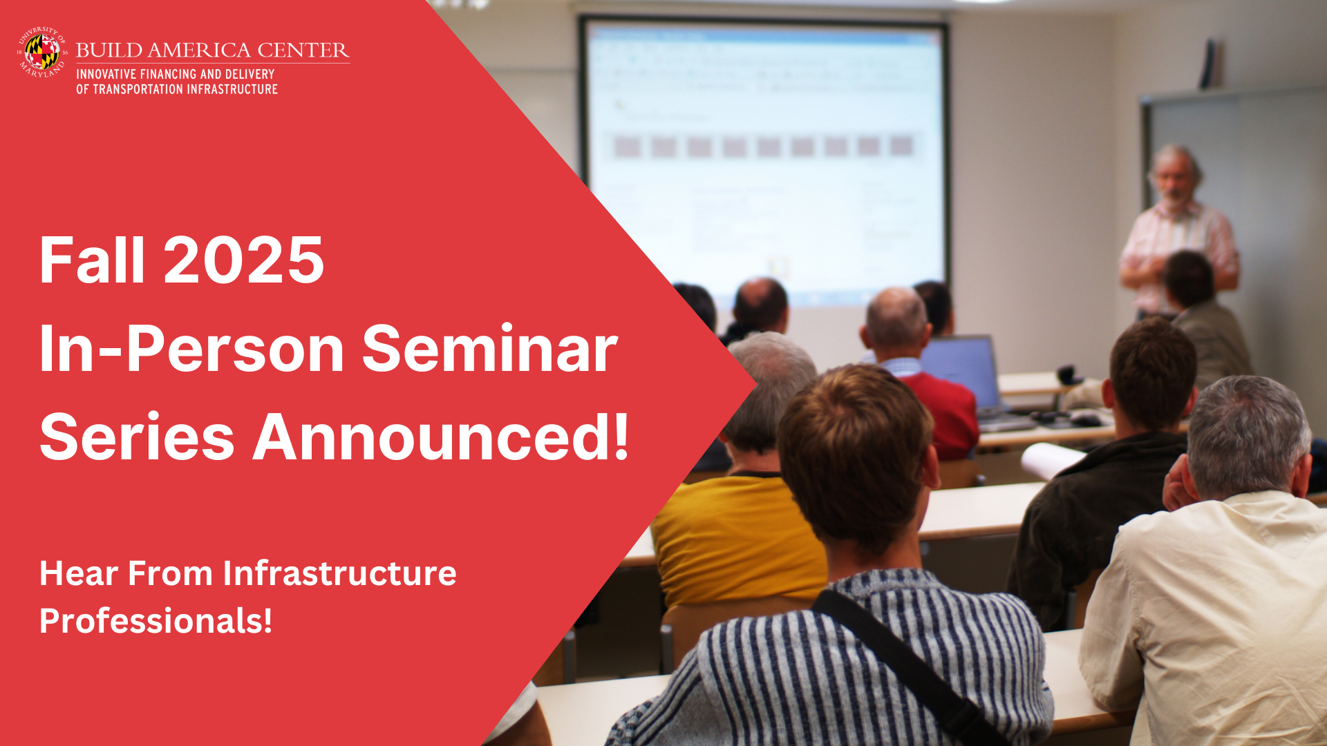 Build America Center Fall 2025 Seminar Series